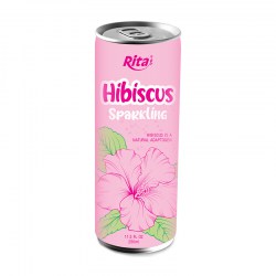 250ml natural adaptogen Hibiscus sparkling drink